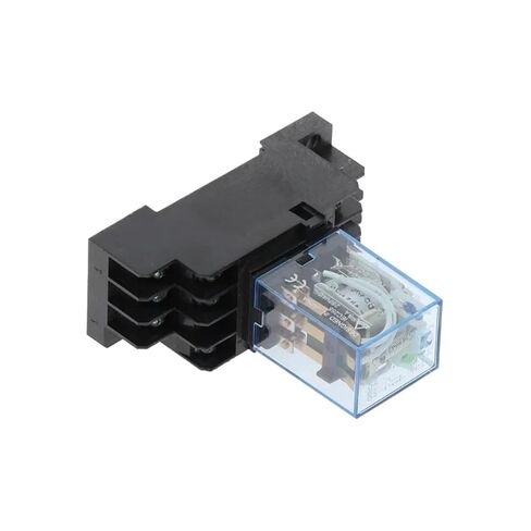 1 مجموعة MY3 HH53P MY3NJ مايكرو البسيطة لفائف الطاقة التقوية 11pin 3NO 3NC LED مصباح 5A AC 110V 220V مع المقبس 12V 24V (AC 12V) in Kuwait