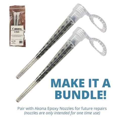 Akona Wet/Cold Concrete & Masonry Loc, 10 Ounces | Masonry Adhesive, Waterproof, Weatherproof, Anchoring Epoxy, Wet Surfaces, Cold Weather, Concrete Repair in Kuwait