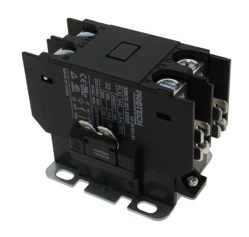 استبدال OEM لـ Ruud Single Pole / 1 Pole 30 Amp 24V Coil Condenser Contactor 42-42478-03 in Kuwait