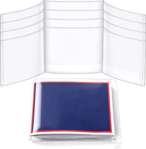 Mahjong Card Sleeve 4PCs, Mahjong Card Holder, Clear Mahjong Card Cover for Large Mahjong Cards, Protective PVC Sleeves, Mahjong Accessories in Kuwait