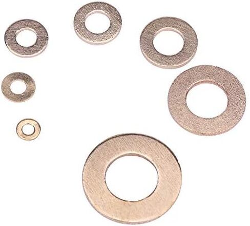 طقم غسالات نحاس 180 قطعة - ملابس - للاستخدامات المتعددة M2/M2.5/M3/M4/M5/M6/M8/M10 in Kuwait