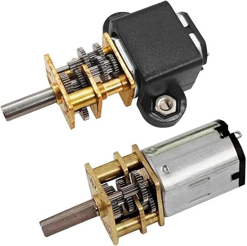 3V and 20Bracket 5RPM GA12-N20 Electronic Starter Metal Gear Wheel DC Motors in Kuwait