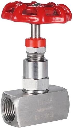 1 قطعة J13W-160P 304 صمام إبرة من الفولاذ المقاوم للصدأ لولبة داخلية صمام كروي صمام كروي (45355) in Kuwait