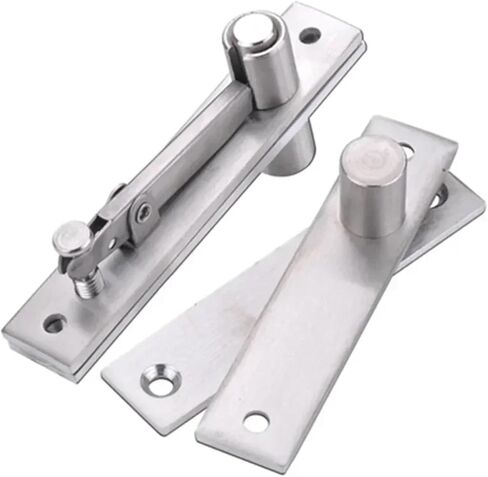 360-Degree Pivot Heavy Duty Rotating Shaft Wooden Door Hinge Murphy Positioning Hidden Axis 1Pcs in Kuwait