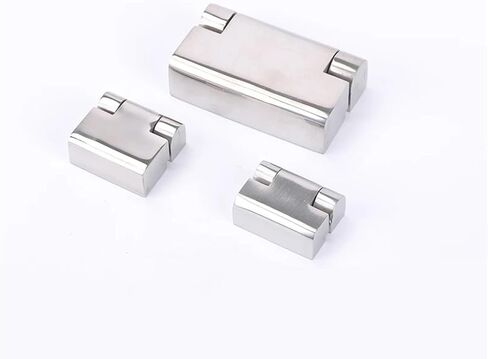 CL219-1-2-3 خزانة توزيع المنتج المعدات الميكانيكية مفصل الباب 2 قطعة (10 قطع - فضي - زنك - 2) in Kuwait