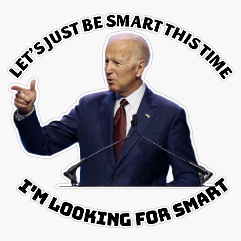 Let's be Smart Sticker Vinyl Bumper Sticker Decal Waterproof 5" in Kuwait