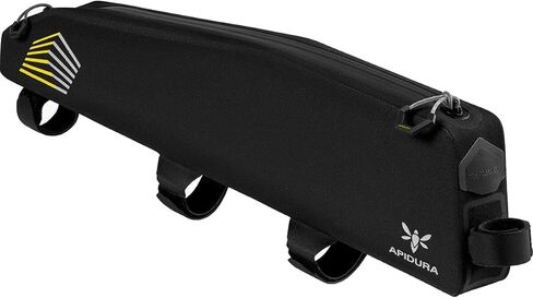 Apidura Racing Long Top Tube Pack, Black, 2L in Kuwait
