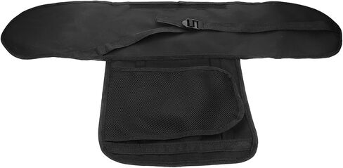 Toddmomy Skateboard Shoulder Storage Pouch Thickened Pvc Skateboard Sling Bag with Mesh Pocket Carrying and Protector Multi-functional Sports Carrier for Outdoor Use in Kuwait