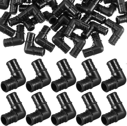 75 Pcs 3/4 Inch 90 Degree Elbow Pex Fittings Ppsu F2159 Poly Alloy Elbow Pex-a Expansion Fittings for Pipe Drinking Water, Water Heating and Radiant Heating Applications in Saudi Arabia