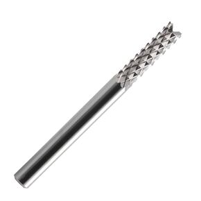 1pcs Carbide End Mill Engraving Bits - 3.175mm, 4mm, 6mm, 8mm - Tungsten Cutting Tools for PCB, MDF, Wood & More(3.175x1.5x8.5x38L) in Kuwait