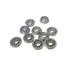 Flanged Bearings MF83 Open Miniature Flanged Ball Bearing 3x8x2.5mm 10PCS ABEC-1 Non Standard Deep Groove Bearings MF83 Industrial Products in Kuwait