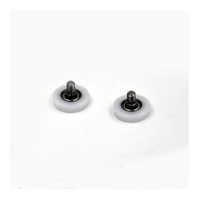 Power Transmission Products 2PCS 683ZZ Screw Pulley Bearing OD 12 mm M34 Doors and Windows Roller Mute Wheel POM 683 ZZ Plastic Covered Bearings Ball Bearings in Kuwait