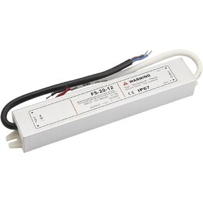 Led سائق مقاوم للماء تحويل التيار الكهربائي محول ، AC110V/220 فولت إلى DC24V 20 واط مقاوم للماء في الهواء الطلق IP67 Led مصباح شريط التنغستن in Kuwait