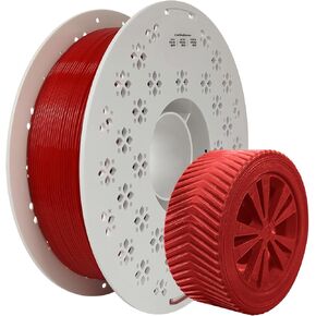 خيوط TPU 1.75 مم 95A خيوط طابعة ثلاثية الأبعاد مرنة وناعمة، طباعة عالية السرعة 1 كجم للحشوات الصناعية والتلطيف، تناسب معظم طابعات FDM، وردي فاقع in Kuwait