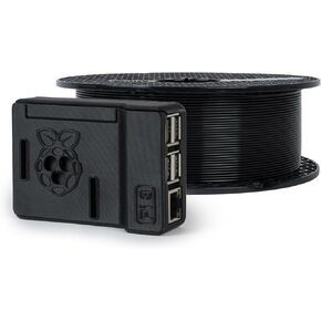 Prusament Premium PETG V0 Jet Black 1.75 مم 1 كجم خيوط طابعة ثلاثية الأبعاد | خيوط PETG V0 المقاومة للهب بدقة ±0.02 مم للتطبيقات الفنية التي تركز على السلامة والوظيفية. in Kuwait