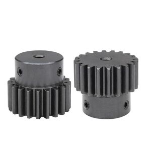 1.5M Spur Gear 23T Round/Keyway Hole SC45#Carbon Steel Bore 8-15Mm Height 15mm 1Pcs(8 mm,23T (Round Hole)) in Kuwait