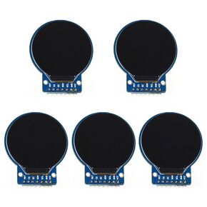 5 قطعة 1.28 بوصة مستديرة TFT شاشة الكريستال السائل RGB 240*240 GC9A01 سائق 4 سلك SPI واجهة 240x240 in Kuwait