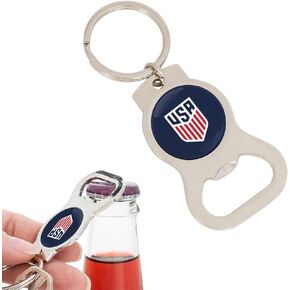 Desert Cactus US Soccer Keychain Bottle Opener USMNT United States Men's National Team Football Soccer Car Keys in Kuwait
