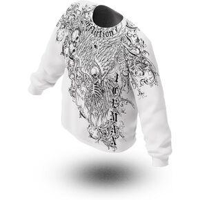 تي شيرت رسمي بأكمام طويلة من Iceman X Affliction in Kuwait