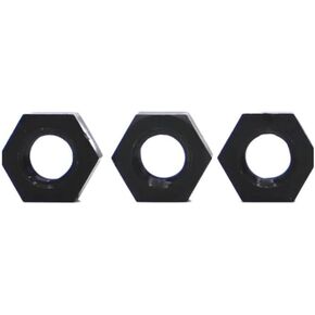 M16-5pcs Black Hexagonal Nut Screw Cap Insulated Locking in Kuwait