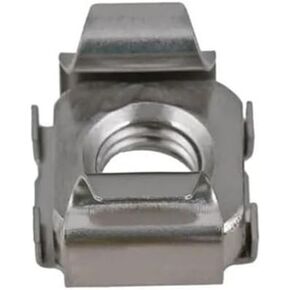 M4 5pcs Nickel Plated Elastic Rack Server Cabinet Shelf Clip Floating Cage Nut in Kuwait