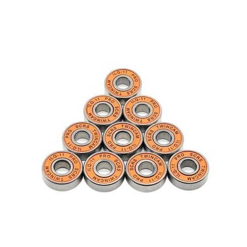 8Pcs 608-2RS ILQ-11 Orange Skateboard Bearing for Roller Skates 608-2rs 8x22x7 mm Inline Skate Bearing in Kuwait