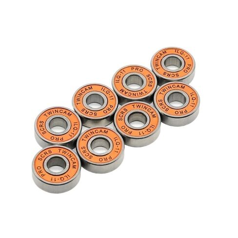 8Pcs 608-2RS ILQ-11 Orange Skateboard Bearing for Roller Skates 608-2rs 8x22x7 mm Inline Skate Bearing in Kuwait
