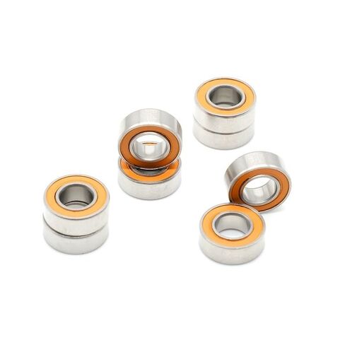 1 قطعة S687 2RS ABEC7 7x14x5 ملليمتر الفولاذ المقاوم للصدأ الهجين محمل كروي سيراميك S687-2RS دون الشحوم تحول سريع in Kuwait