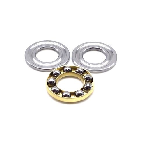 10PCS F5-12M Miniature Bearing 5x12x4 mm ABEC-7 Thrust Axial F5 12M Ball Bearings with Grooved Raceway F5 12 M in Kuwait