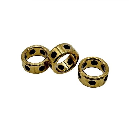 1 قطعة 16x22x10mm الخطي الجرافيت التشحيم محمل نحاسي 162210 جلبة كم 1610 محمل التشحيم الذاتي بدون زيت in Kuwait