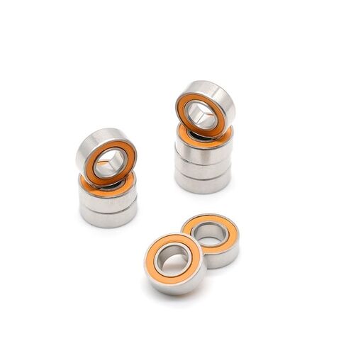 1Pcs 7x14x4 mm S687 2RS ABEC7 Stainless Steel Hybrid Ceramic Bearing Without Grease Fast Turning in Kuwait