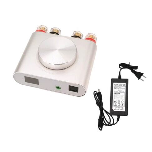1 قطعة TPA3221 200 واط Mini 5.0 100Wx2 ثنائي القناة مع مدخل بصري/AUX/BT مع مصدر طاقة 24 فولت (أسود) (فضي) in Kuwait