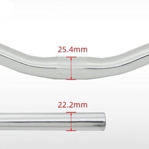 Bike Handlebar Bicycle Handlebars 25.4mm Clamp Handle Bar Flat Bar for Road Bikes Riding Outdoor Replacement Biking Component in Kuwait