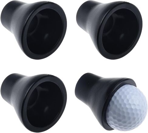 4pcs Golf Ball Retriever, Suction Cup Quick-Install Picker Putter Grip Pick Up Tool, Golf Ball Retriever Pick Up Tool for End of Putter, for Putter and Swing Handle Golfs Accessories in Kuwait
