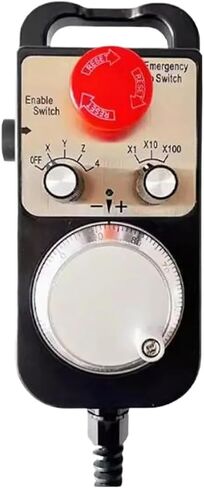 5V CNC Pulse Generator 2/4/6/8/12 Axis MPG Pendant Handwheel, manual pulse generator(8 aixs) in Kuwait