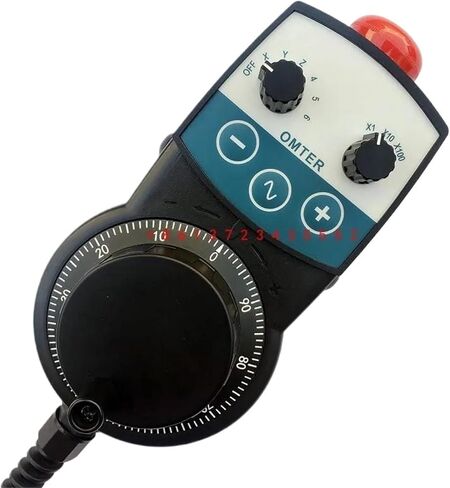 CNC 4 6 Axis MPG Universal Pendant Handwheel manual pulse generator 5V 12V 24V(24V NPN PLC) in Kuwait