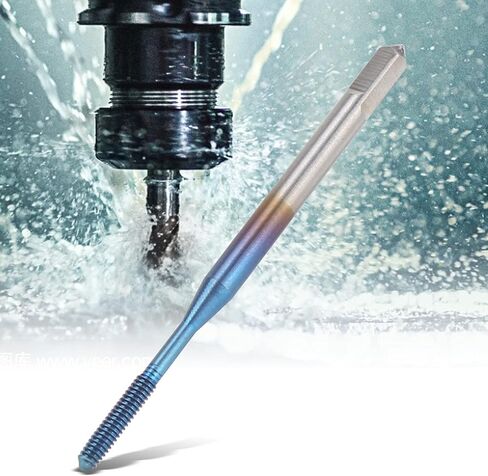 Extrusion Tap, Thread Forming Tap, Metric Tap Bit High Hardness Tungsten Steel with Nano Blue Coating for Repair, Furniture Assembly, and Machinery Manufacturing (M2) in Kuwait