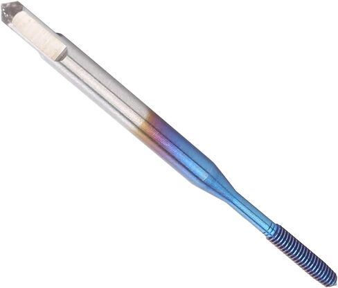Extrusion Tap, Thread Forming Tap, Metric Tap Bit High Hardness Tungsten Steel with Nano Blue Coating for Repair, Furniture Assembly, and Machinery Manufacturing (M2) in Kuwait