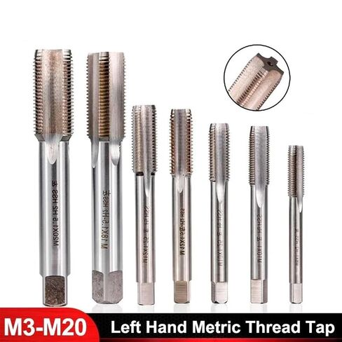 ماكينة صنبور لولبي 1 قطعة فلوت مستقيم M2-M10 لصنبور ثقب المسمار المعدني (M3.5x0.6) in Kuwait