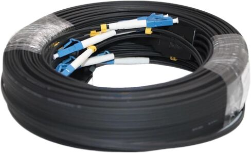 SC LC 150M3 Steel 4 core Optical Fiber Jumper SM(SC UPC Transfer SC UPC) in Kuwait