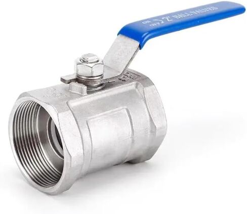 1 قطعة 1-1/4 "BSPT الفولاذ المقاوم للصدأ SS304 الأنابيب الكرة صمام أنثى الخيوط على الخروج الكرة صمام مستقيم in Kuwait