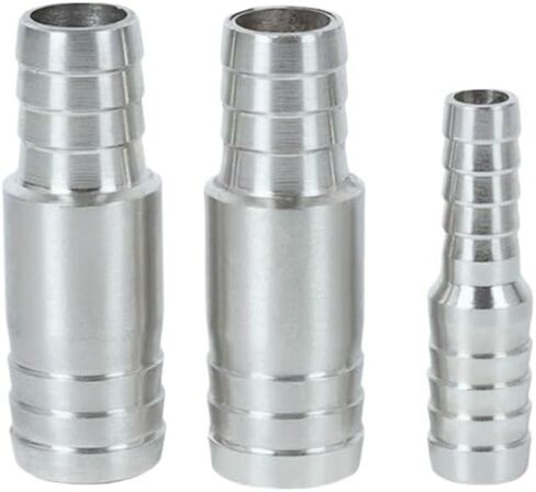 1PC 13mm-10mm Hose Fitting Union 304 Stainless Steel Pipe Fitting Connector Nipple Coupler Reducer in Kuwait
