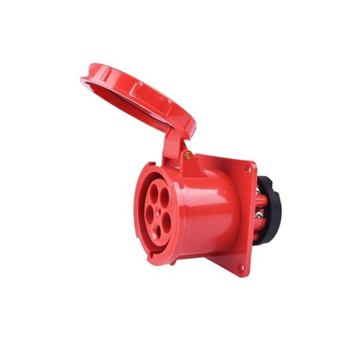IP67 63A / 125A التوصيل والمقبس الصناعي 3P / 4P / 5P موصل كهربائي مقاوم للماء اتصال الطاقة 220 فولت 380 فولت 415 فولت (مقبس الحائط 3P 63A) in Saudi Arabia