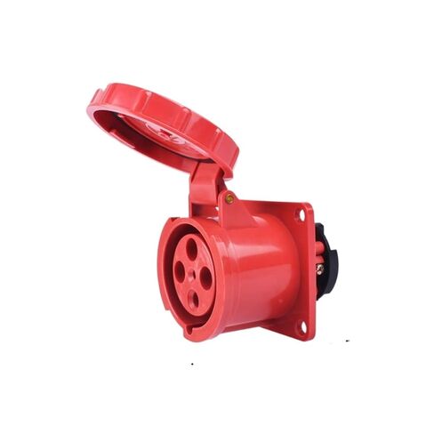 IP67 63A / 125A التوصيل والمقبس الصناعي 3P / 4P / 5P موصل كهربائي مقاوم للماء اتصال الطاقة 220 فولت 380 فولت 415 فولت (مقبس الحائط 3P 63A) in Saudi Arabia