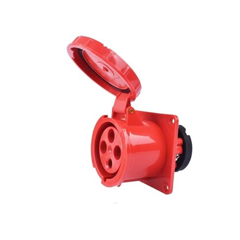 IP67 63A / 125A التوصيل والمقبس الصناعي 3P / 4P / 5P موصل كهربائي مقاوم للماء اتصال الطاقة 220 فولت 380 فولت 415 فولت (مقبس الحائط 3P 63A) in Saudi Arabia