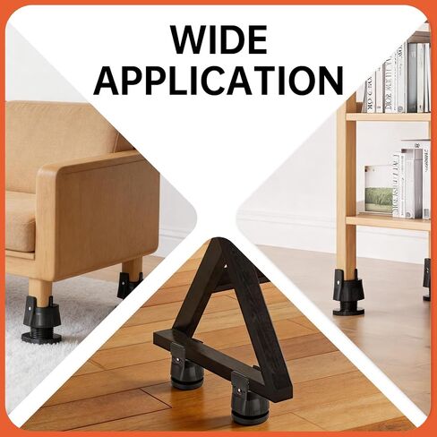 Unmake Treadmill Incline Riser Blocks، يناسب المطاحن ذات العجلات | ارتفاع قابل للتعديل بالكامل | مكعبات رفع مائلة أكبر لجهاز المشي، وسادة مشي غير قابلة للانزلاق قابلة للتكديس ومرفق كتل مائلة لصالة الألعاب الرياضية المنزلية in Kuwait