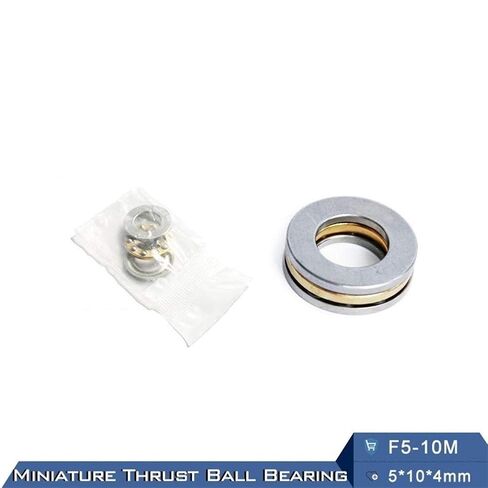 F5-10M Bearing 5x10x4 mm ABEC-1 Miniature F5 10 M Thrust Axial Ball Bearings with Grooved Raceway F5 10M in Kuwait