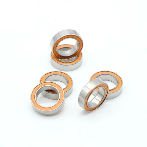 1 قطعة 10x15x4 S6700 2RS / S6700 2RS ABEC7 10X15X4mm الفولاذ المقاوم للصدأ الهجين محمل كروي سيراميك دون الشحوم تحول سريع in Kuwait