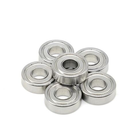 10Pcs S 698 ZZ 8X19X6mm ABEC-9 Stainless Steel Ball Bearing 698 ZZ in Kuwait