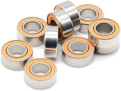 الصيد بكرة تحمل 1 قطعة 3X10X4mm و 1 قطعة 5X10X4mm الفولاذ المقاوم للصدأ الهجين السيراميك تحمل in Kuwait